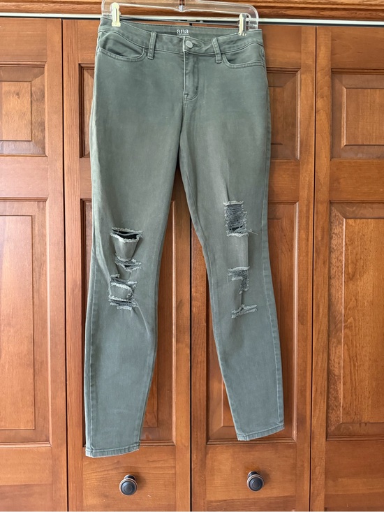 a.n.a Denim - a.n.a Olive High-Rise Casual Jeans - Size 4